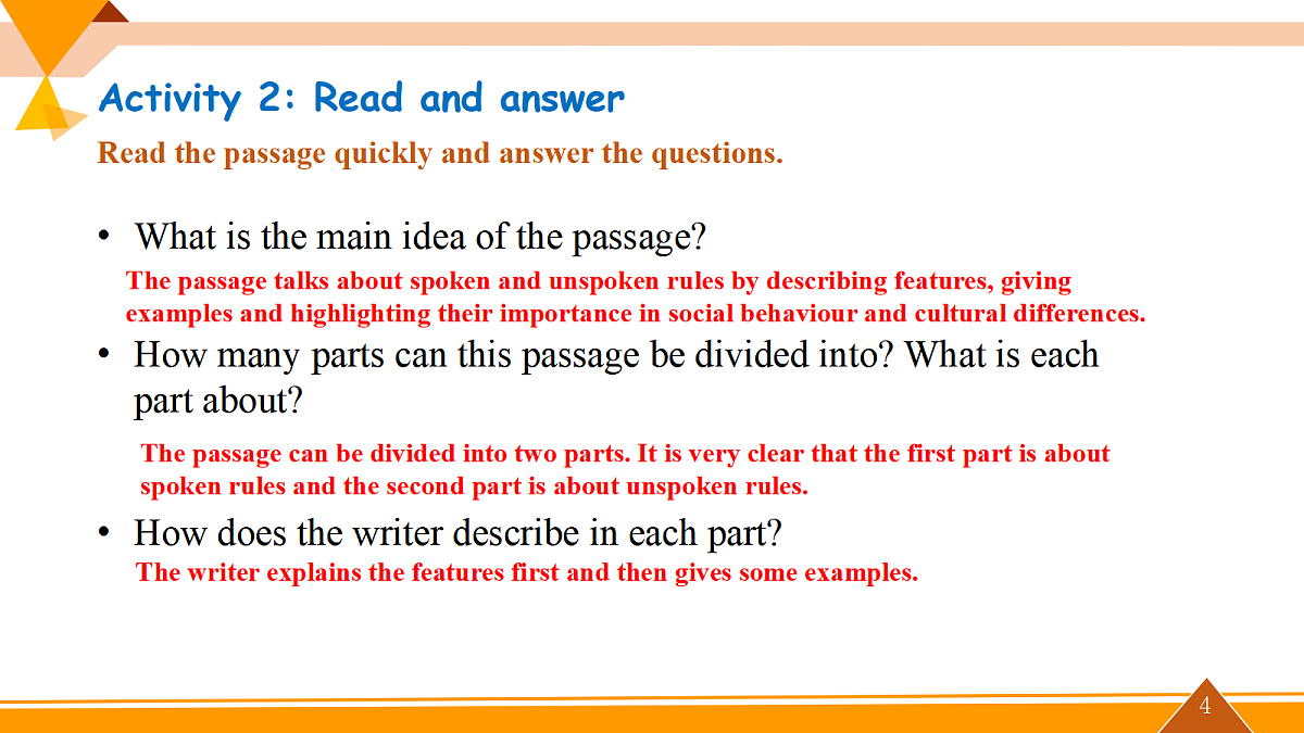 Unit 4 Rules make for a better life! 第3课时(课件)第4页