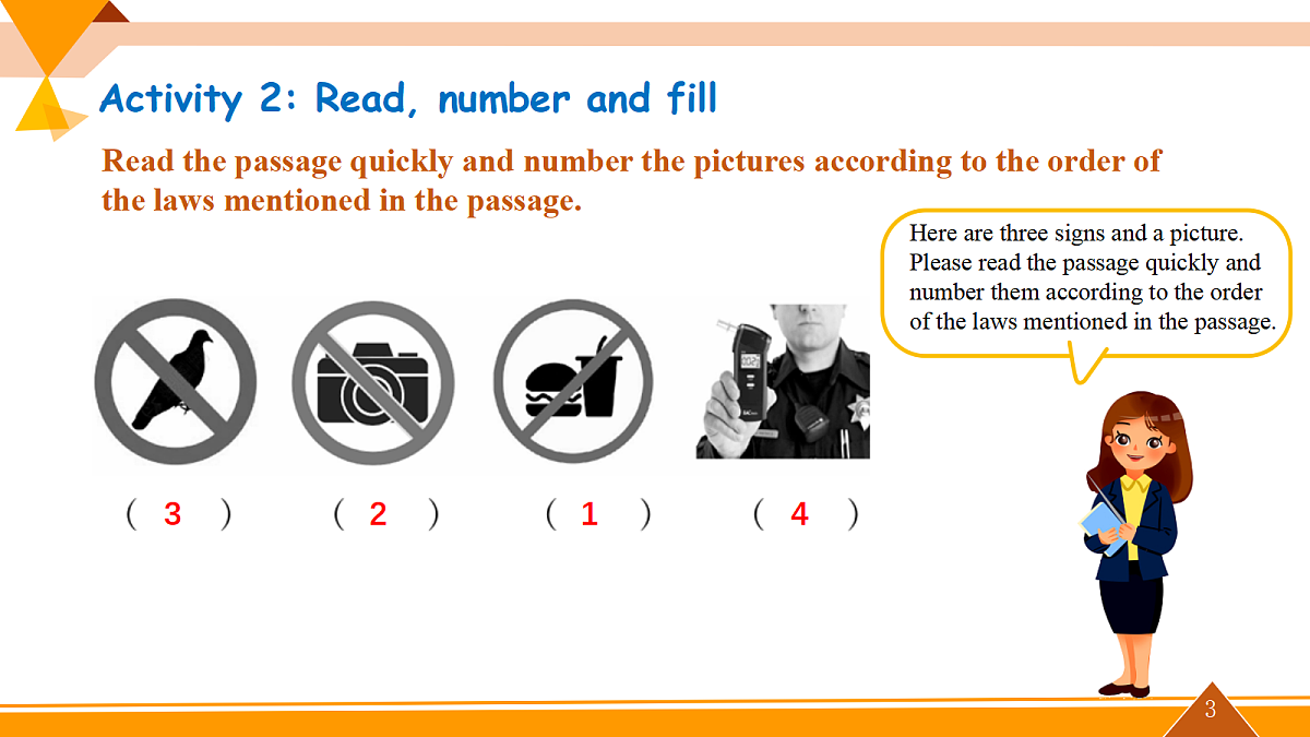 Unit 4 Rules make for a better life! 第6课时(课件)第3页