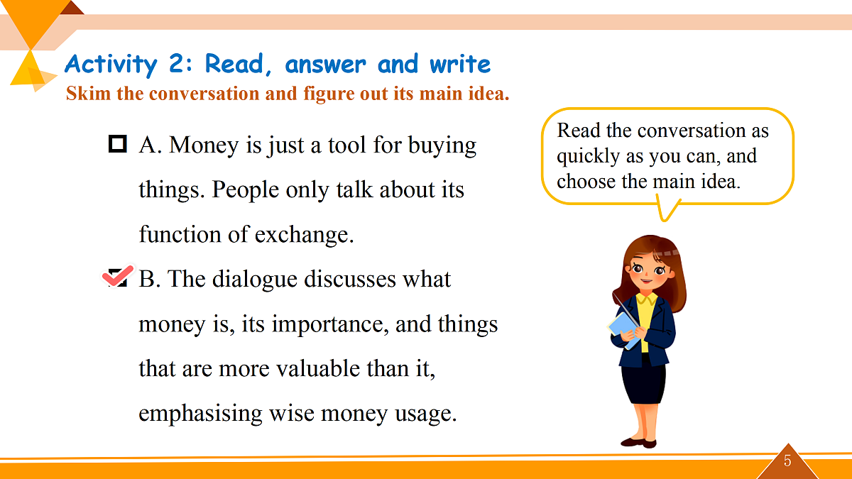 Unit 7 The value of money 第3课时(课件)第5页