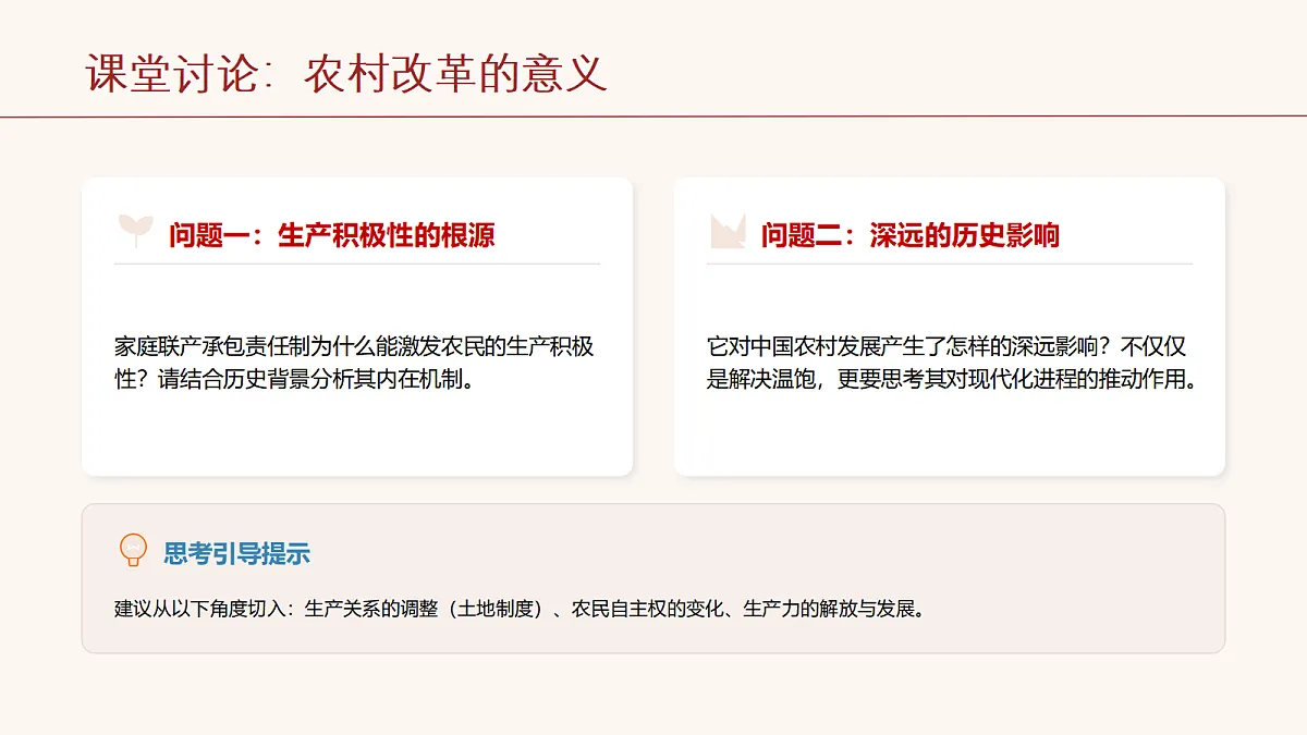 改革开放的起步教学课件第8页