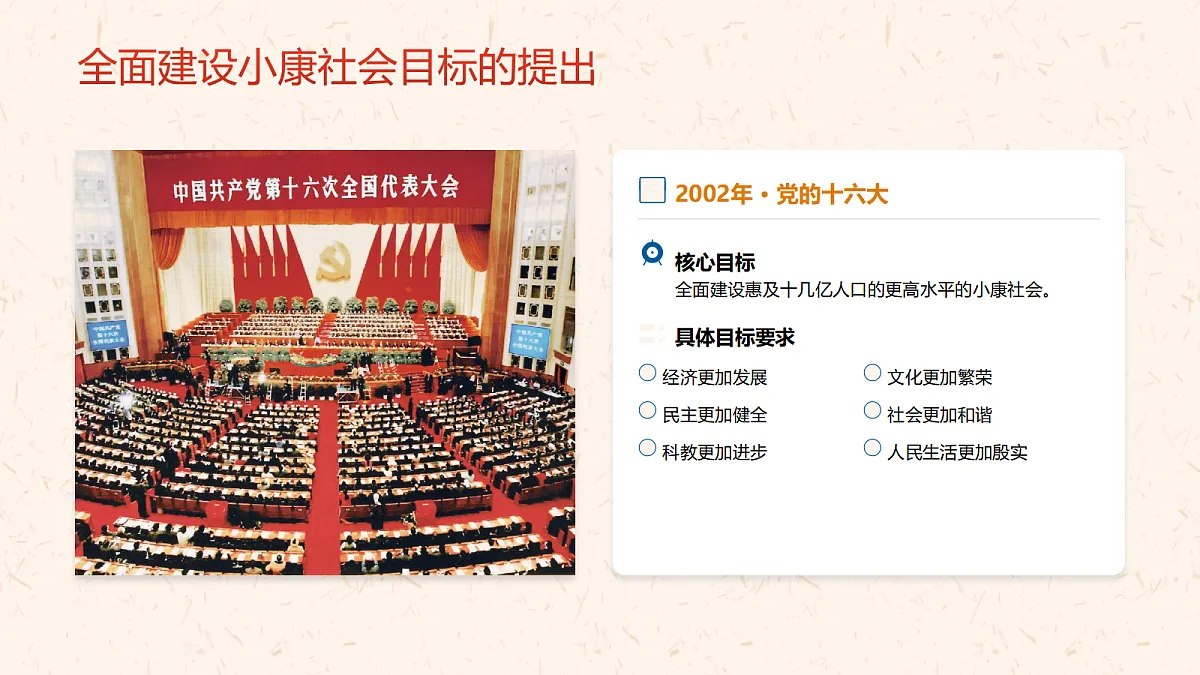 开始全面建设小康社会教学课件第5页