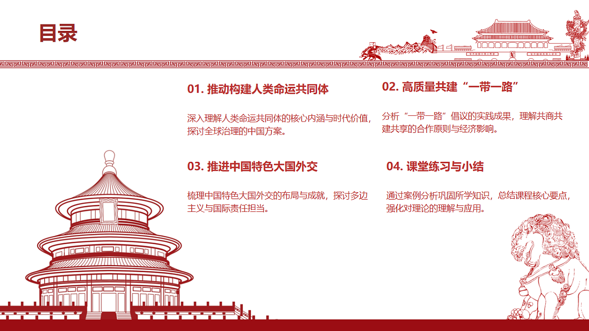 构建人类命运共同体与中国特色大国外交 教学课件第2页