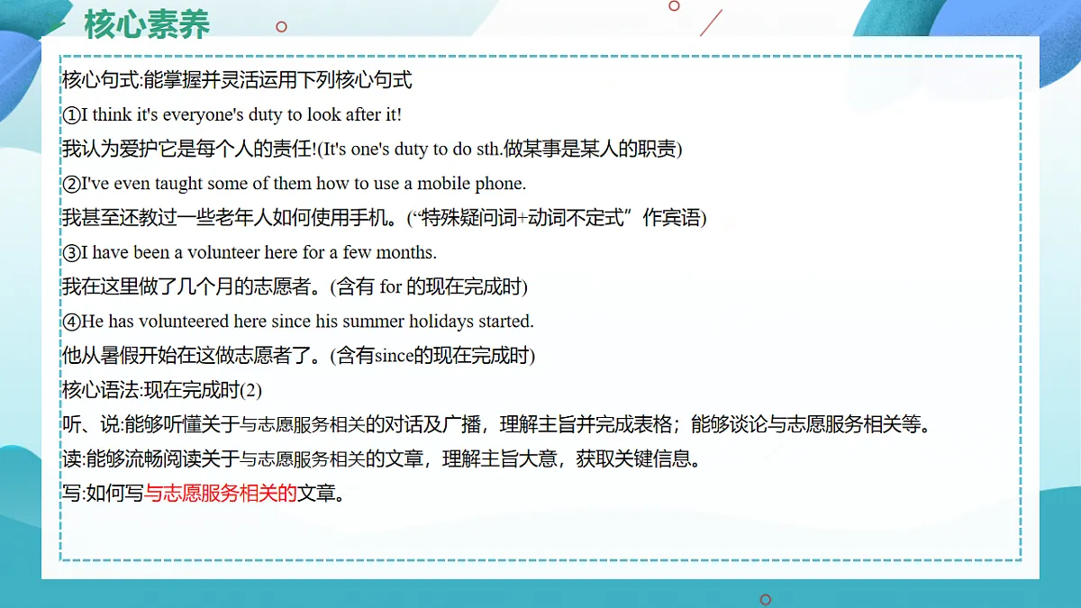 【核心素养】2026春新人教8下英语《Unit 8 Making a Difference 04Section B 1a-2c》 课件第7页