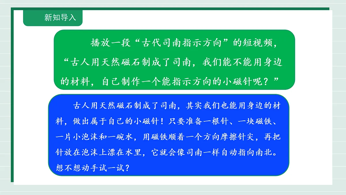 1.5《制作小磁针》教学课件第4页