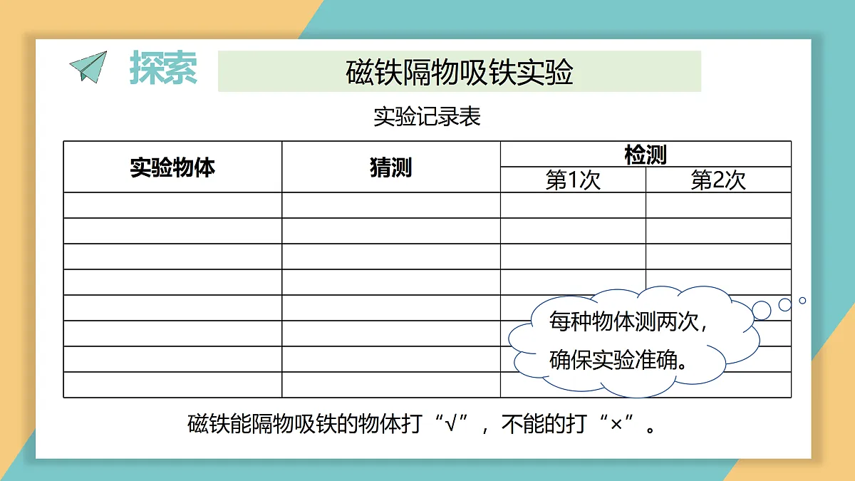 《4.隔物吸铁》教学课件第4页