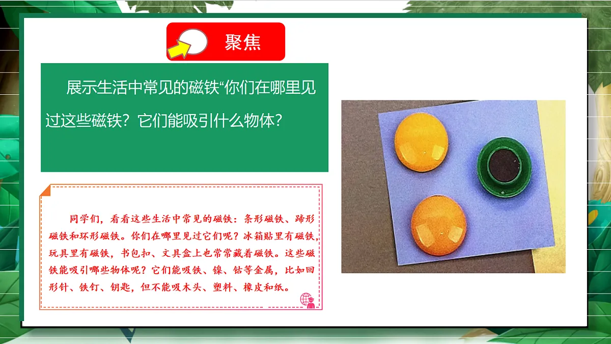 2.1《磁铁能吸引什么》教学课件第5页