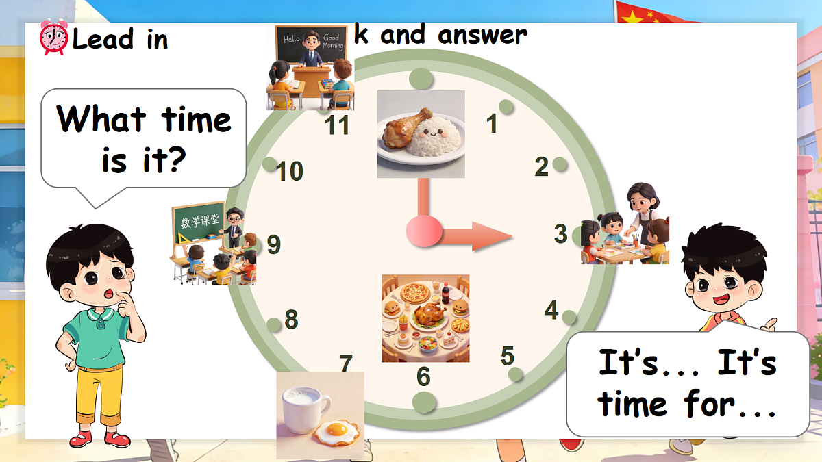 Unit 3 第4课时 Part B Let’s talk&Act and say (教学课件)英语人教PEP版四年级下册(新教材)第6页