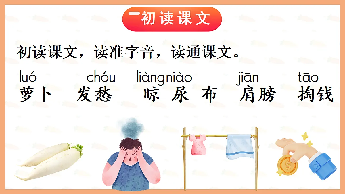 16 胡萝卜先生的长胡子【教案版】第3页