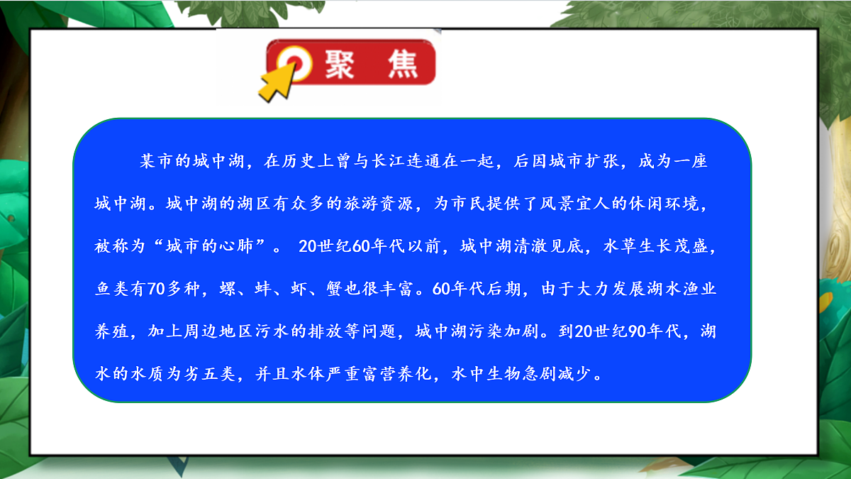 3.7《分析一个实际的环境问题——城中湖生态修复》教学课件第5页