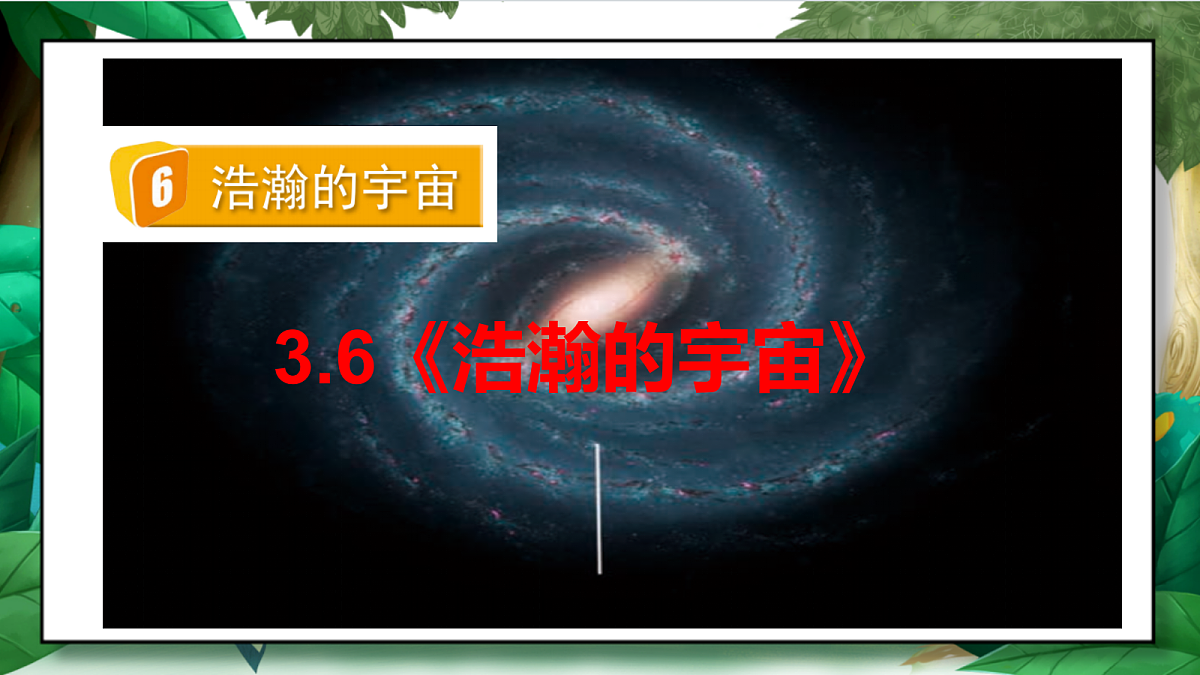 3.6《浩瀚的宇宙》教学课件第2页