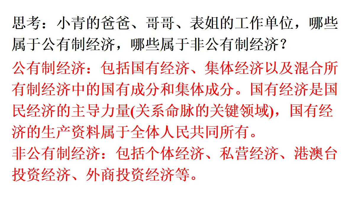 第1框 公有制为主体、多种所有制经济共同发展第7页