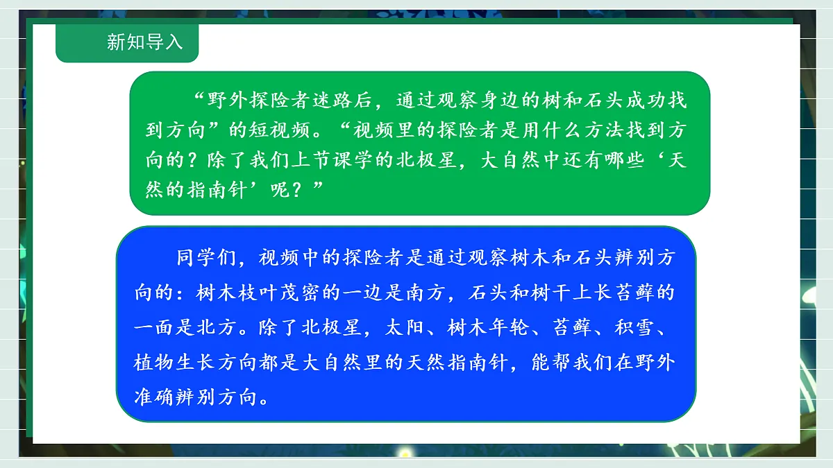 1.2《利用自然物精准辨别方向》教学课件科学教科版三年级下册(新教材)第4页