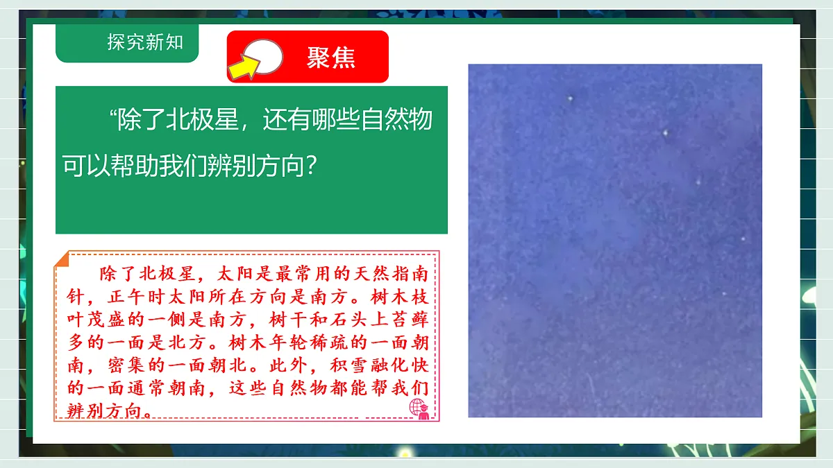 1.2《利用自然物精准辨别方向》教学课件科学教科版三年级下册(新教材)第5页