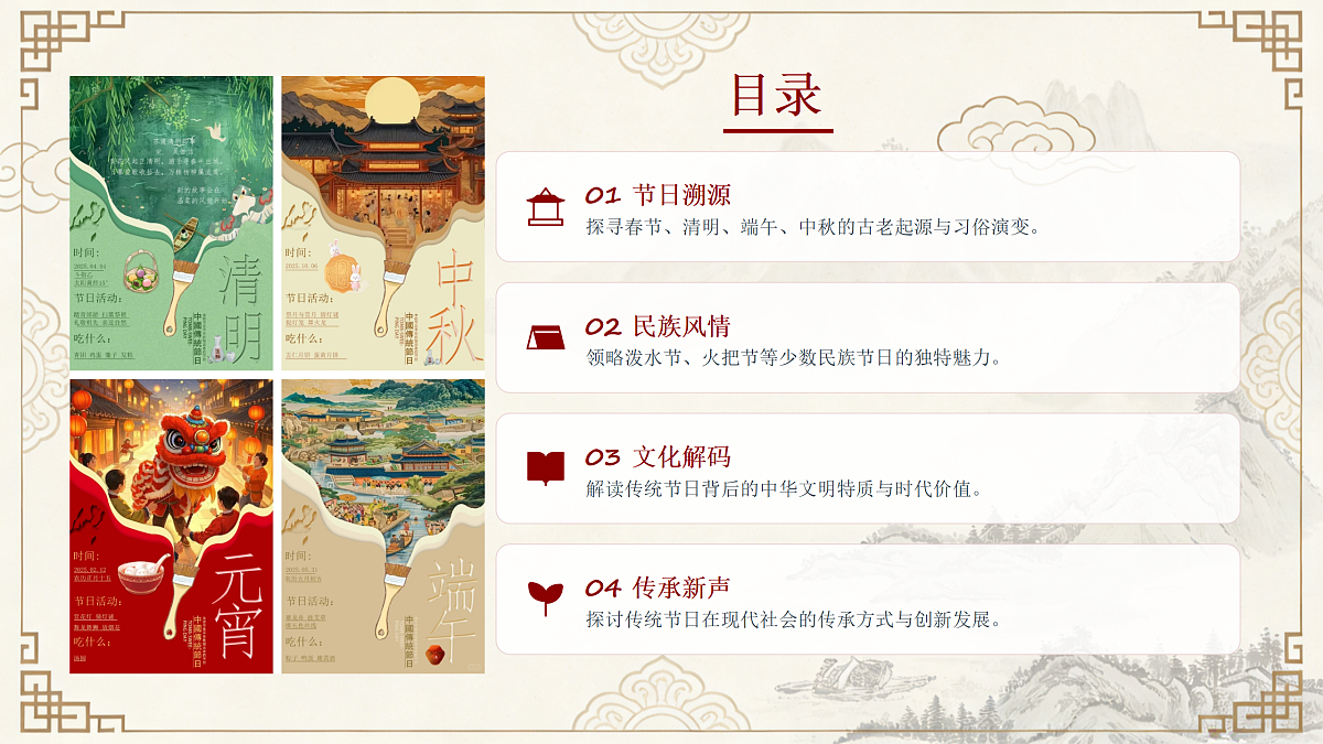 我国传统节日的起源与传承教学课件第2页