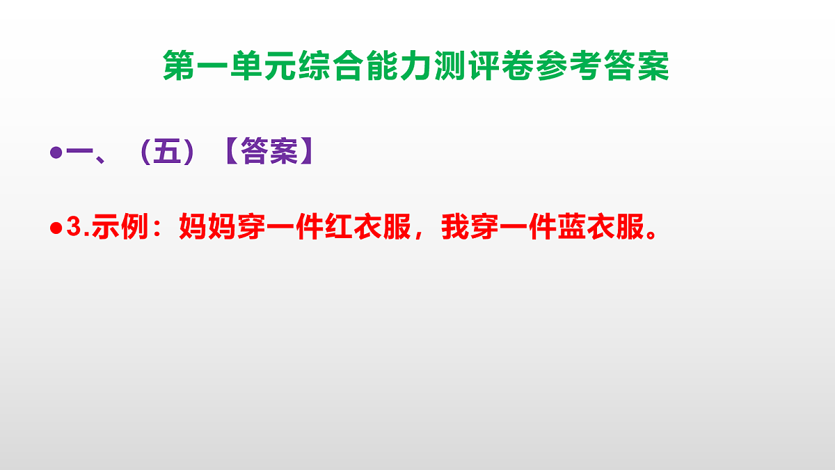 (新)部编版五年级语文下册第一单元综合能力测评卷 PPT(参考答案课件)第8页