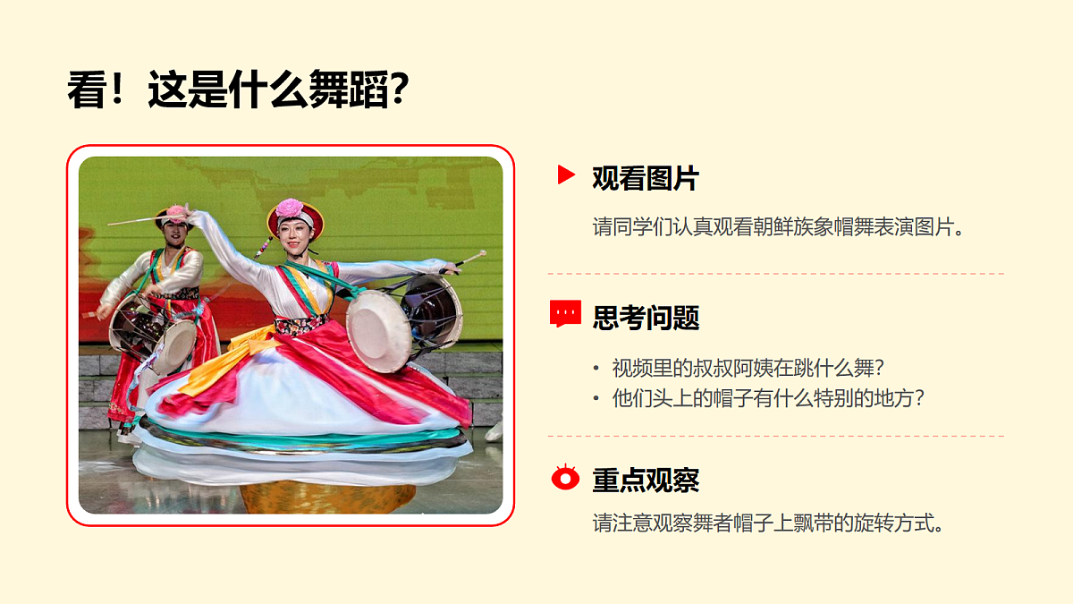 人教版(2026)二年级下册音乐第四单元第1课小小舞蹈家《象帽舞》课件第3页