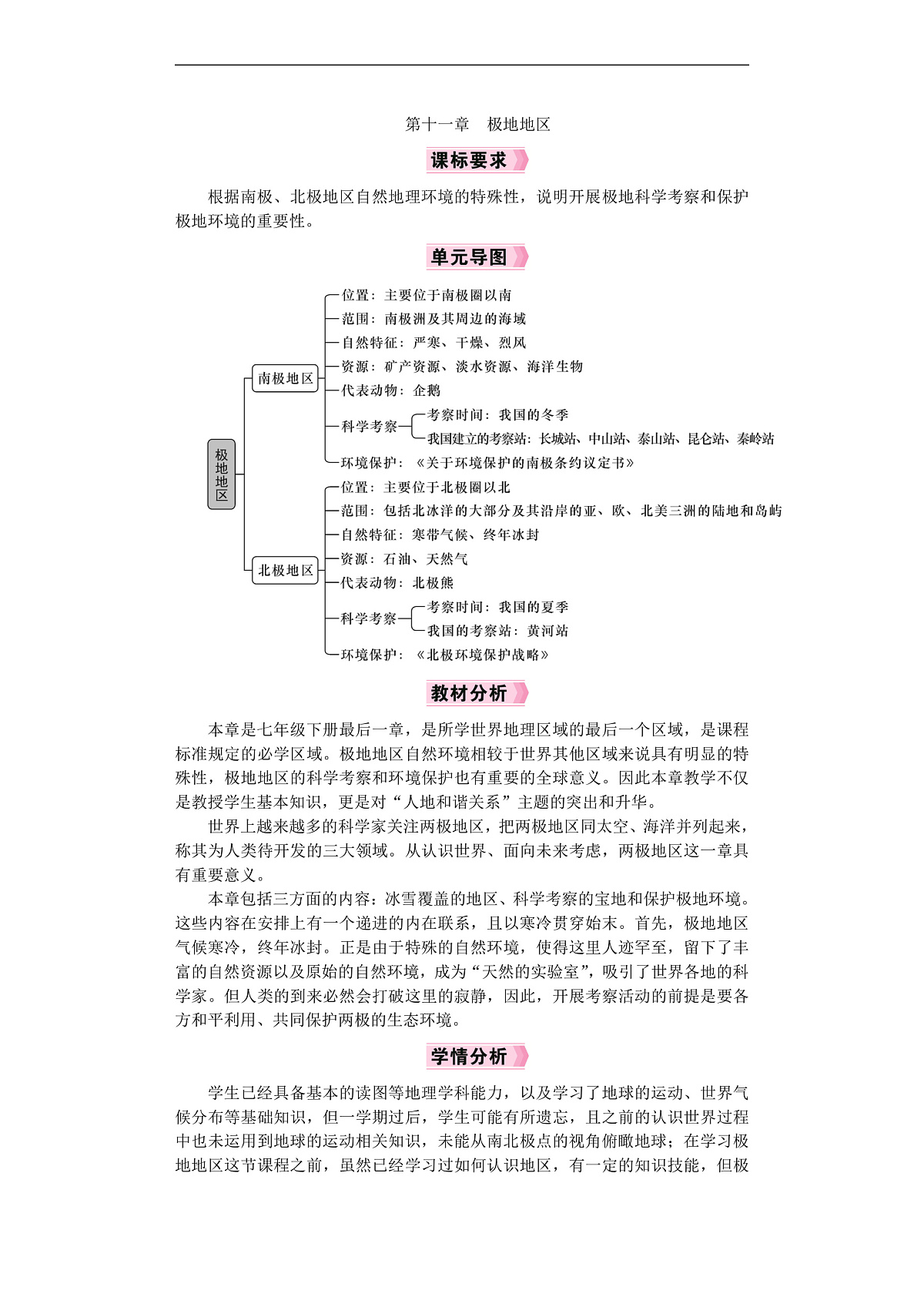 26年七年级地理下册 人教版(2024)电子教案 极地地区第1页