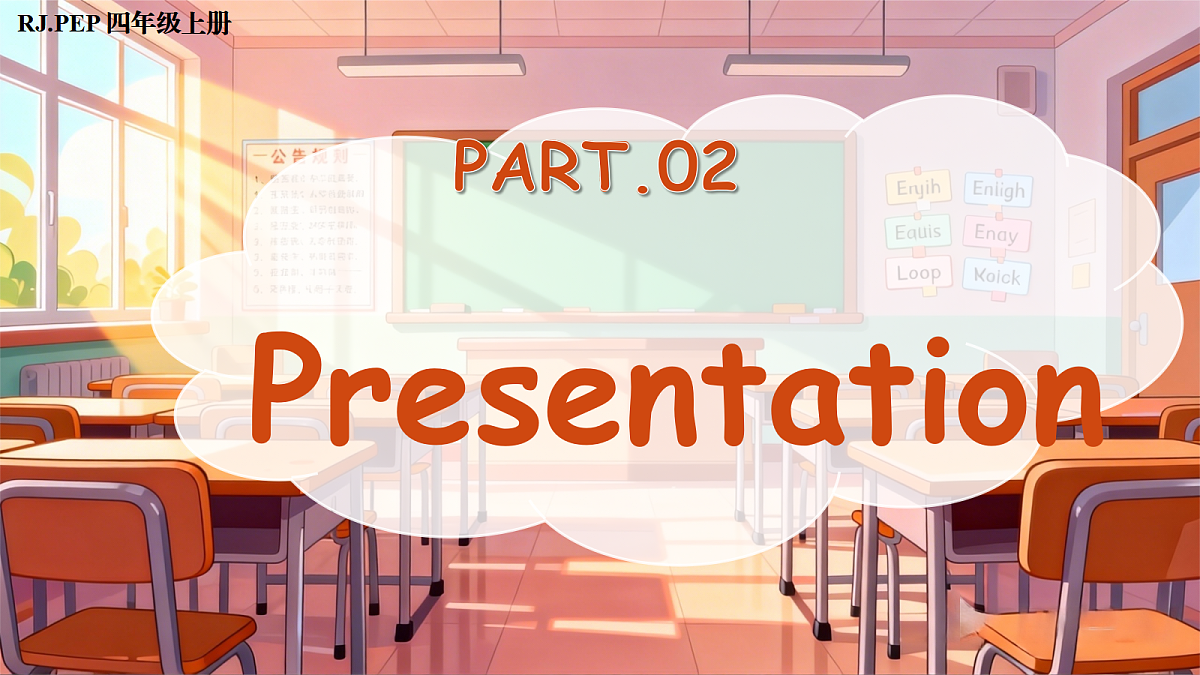Unit 1 第4课时 Part B Let’s talk&Look and say (教学课件)英语人教PEP版四年级下册(新教材)第8页