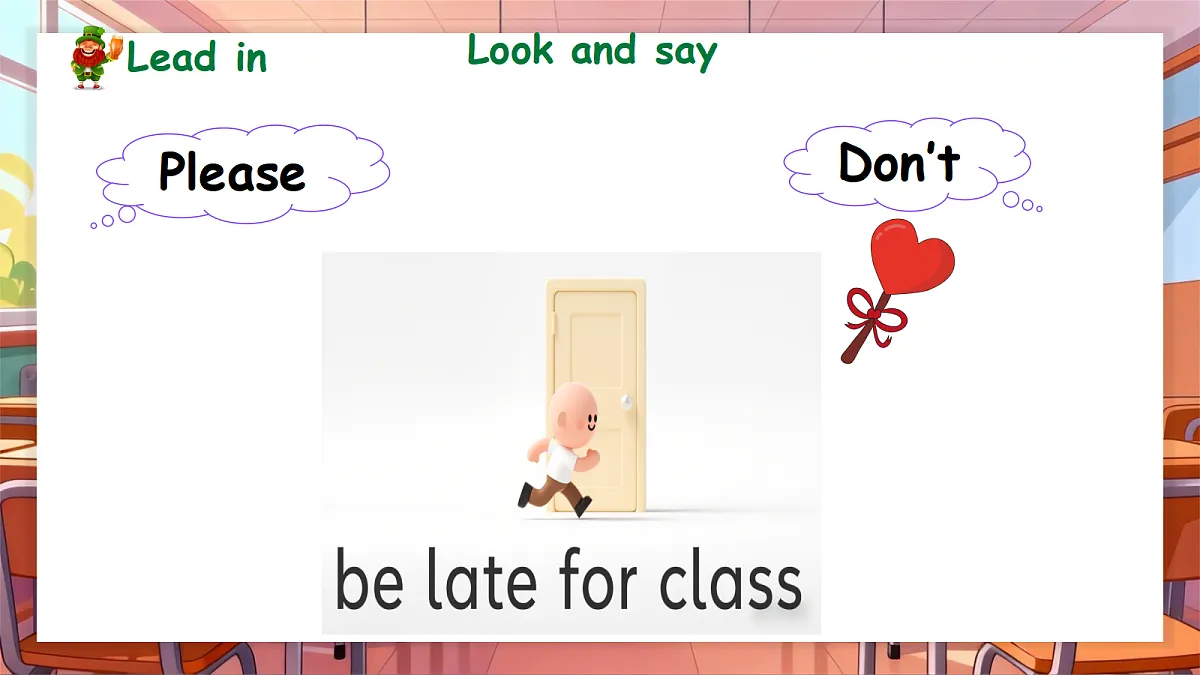 Unit 1 第2课时 Part A Let’s learn&Look and say(教学课件)英语人教PEP版四年级下册(新教材)第7页