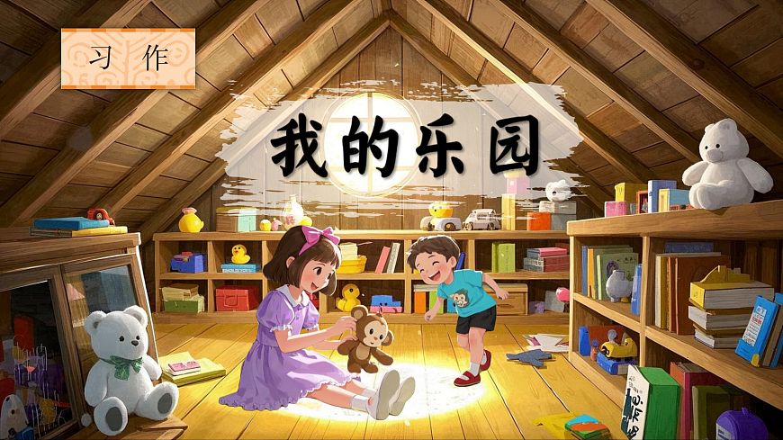 习作:我的乐园第1页
