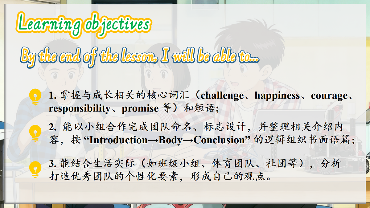 Unit 3 What makes a great team Presenting ideas&Reflection 2026新外研版八下英语课件第2页