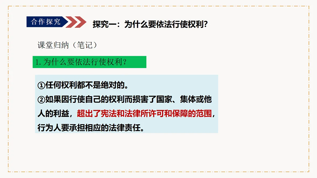 统编版(2024)道德与法治八年级下册4.2依法行使权利(课件+素材)第8页