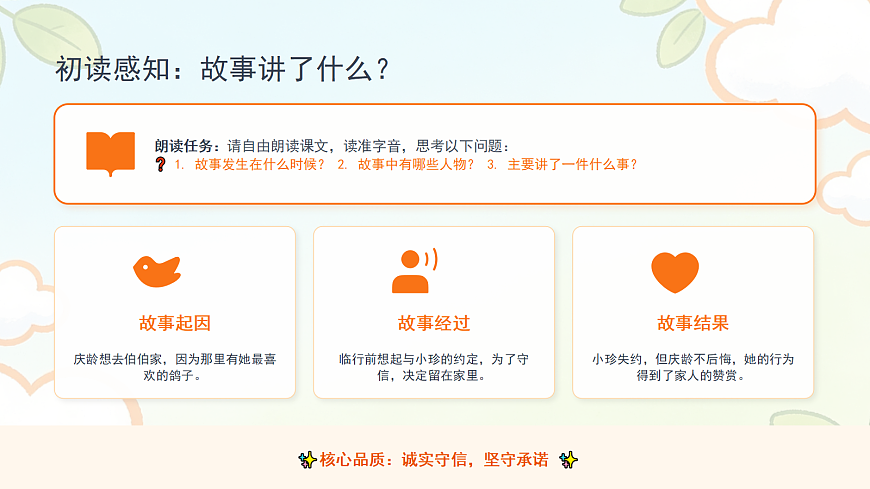 《我不能失信》课件第4页