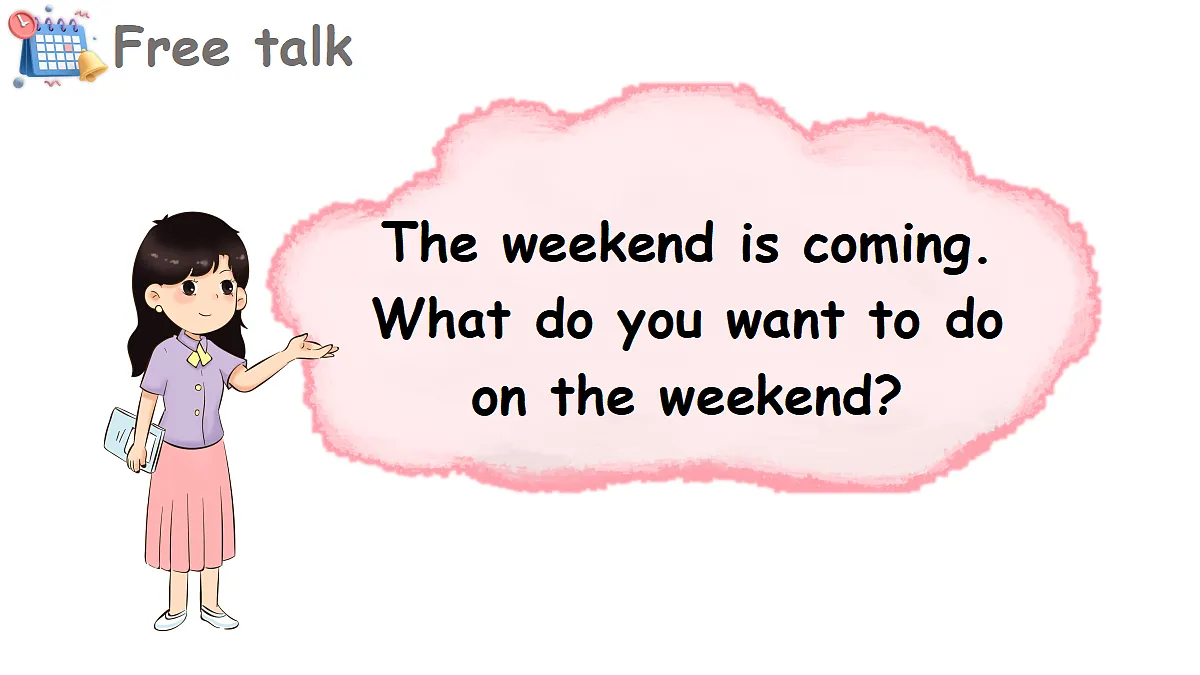 Lesson 4 What do you want to do on Saturday?第6页