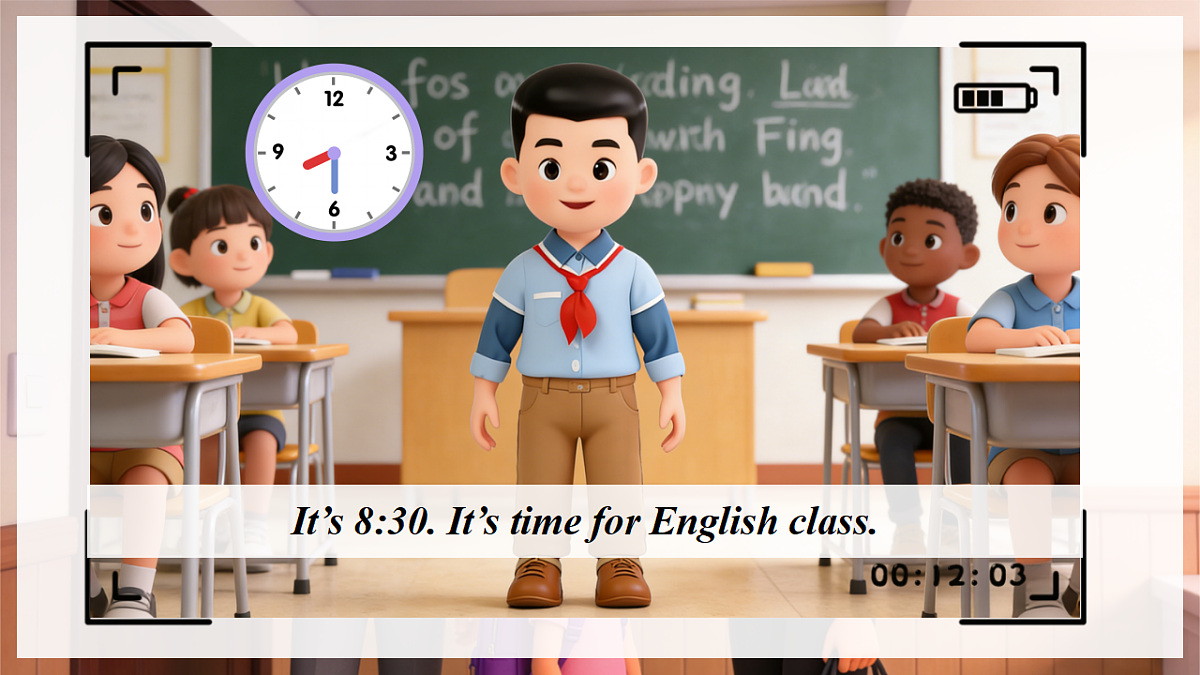 人教PEP四下Unit 3 课时 4 Part B Let's talk & Act and say第8页