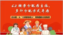 初中政治 (道德与法治)人教版(2024)八年级下册(2024)第三单元 认识国家制度第六课 我国的基本经济制度按劳分配为主体、多种分配方式并存教课课件ppt