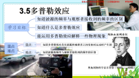 高中物理人教版 (2019)选择性必修 第一册多普勒效应教学课件ppt