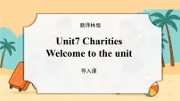 初中英语牛津译林版(2024)八年级下册(2024)Unit 7 CharitiesWelcome to the unit课文内容课件ppt