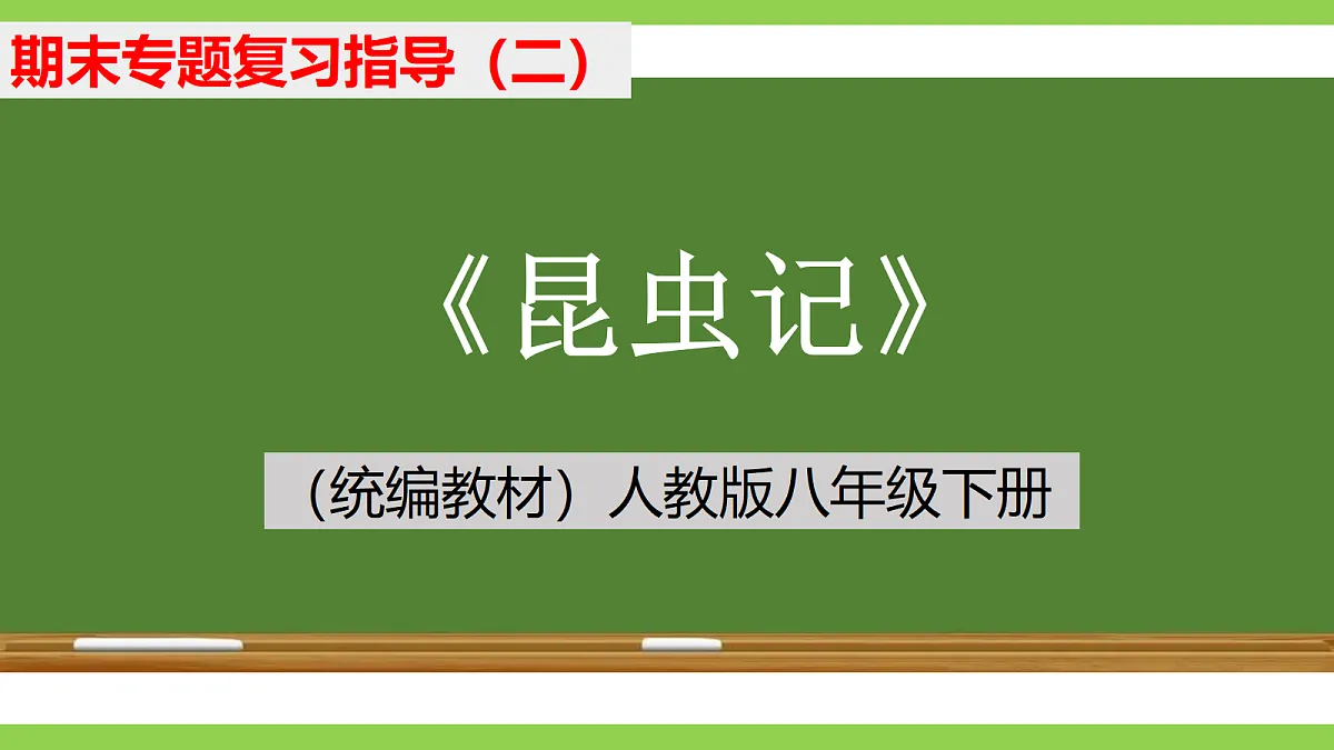八语下期末整本书阅读专题复习(二)(课件)第1页