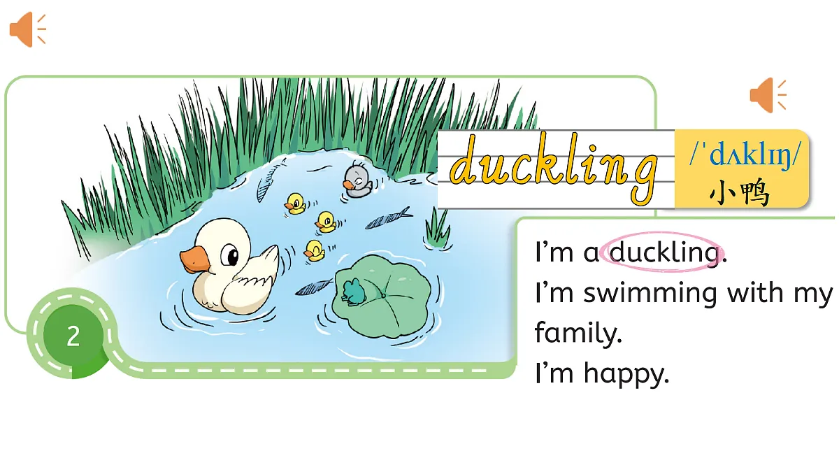 Lesson 4 I'm not a poor duckling.第4页