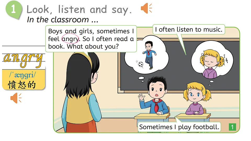 Lesson 3 You have many ways to be happy.第2页