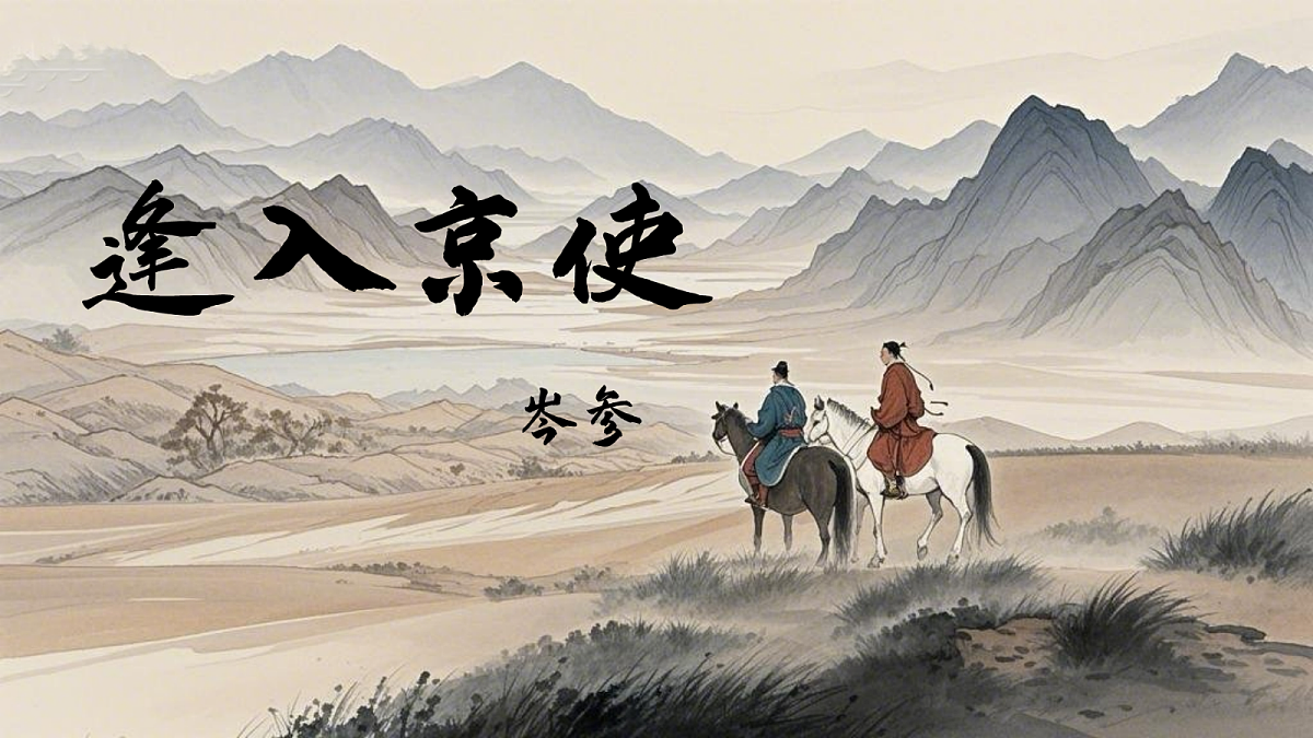 逢入京使第1页