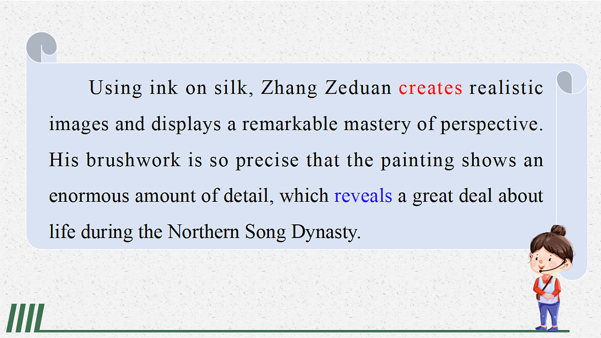 译林英语高一选择性必修一Unit 3 The art of painting Extended reading 知识点 课件第4页