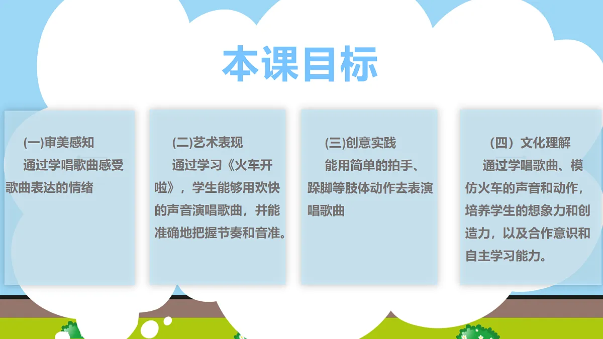 【2025新版教材】人音版音乐一年级下册《火车开啦》课件第3页