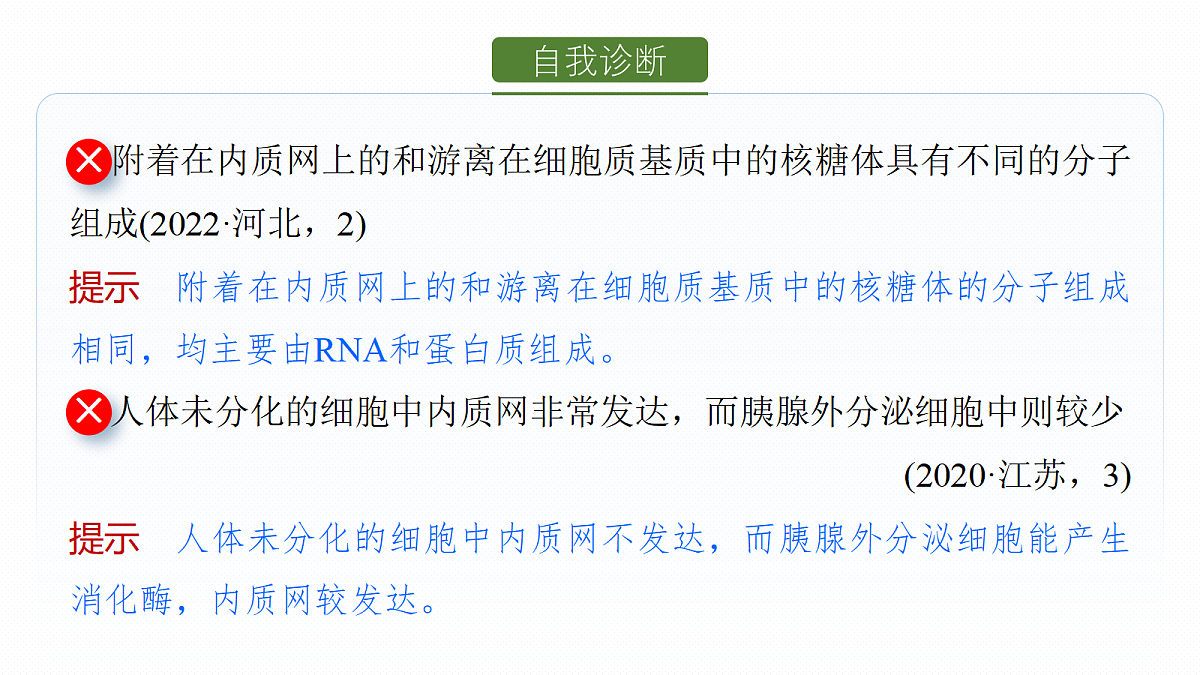 第二单元 第6课时 细胞器之间的协调配合第7页