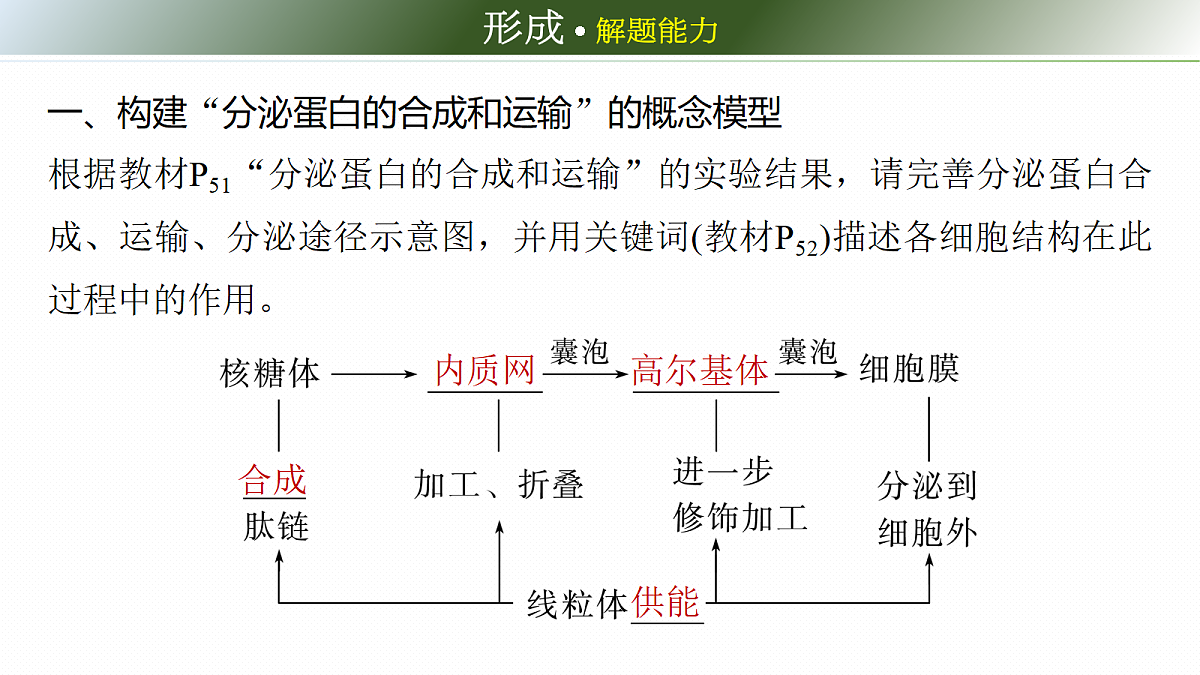 第二单元 第6课时 细胞器之间的协调配合第8页
