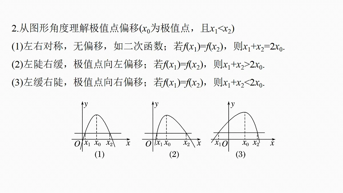 第三章 进阶篇 不等式的证明方法 进阶3 极值点偏移(一)第3页