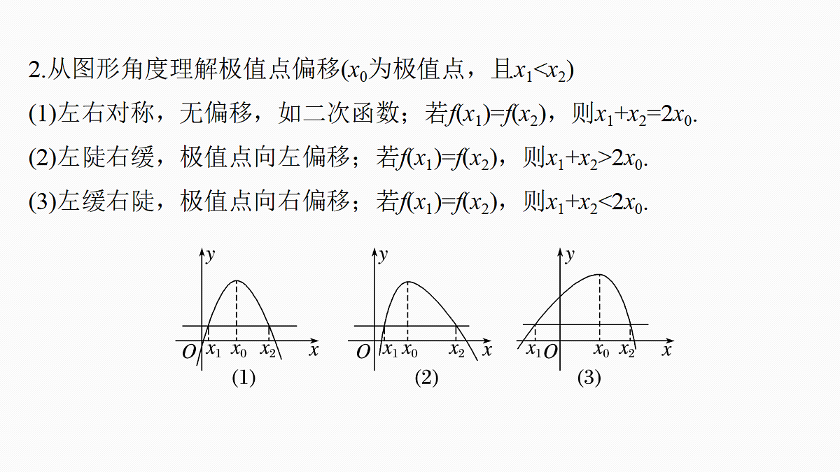 第三章 进阶篇 不等式的证明方法 进阶3 极值点偏移(一)第3页