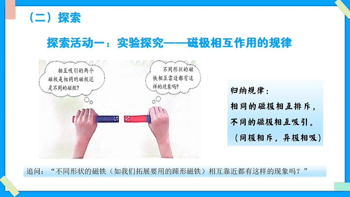 1.4《磁极与方向》 - 小学科学三级下册 同步教学课件(教科版2024)第7页