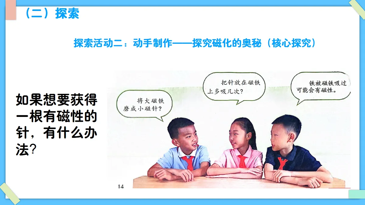 1.5《制作小磁针》 - 小学科学三级下册 同步教学课件(教科版2024)第5页