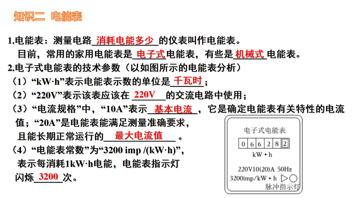 第十五章 电功和电热章节复习—初中物理九年级下册 同步教学课件(苏科版2024)第6页