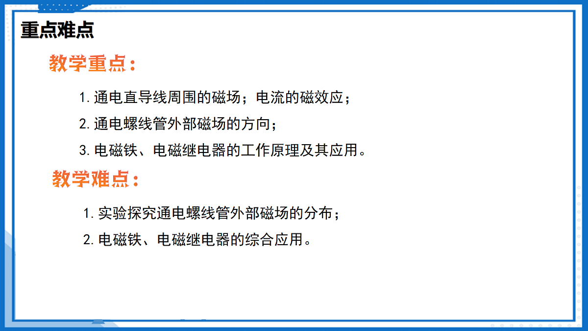 16.2 电流的磁场—初中物理九年级下册 同步教学课件(苏科版2024)第4页