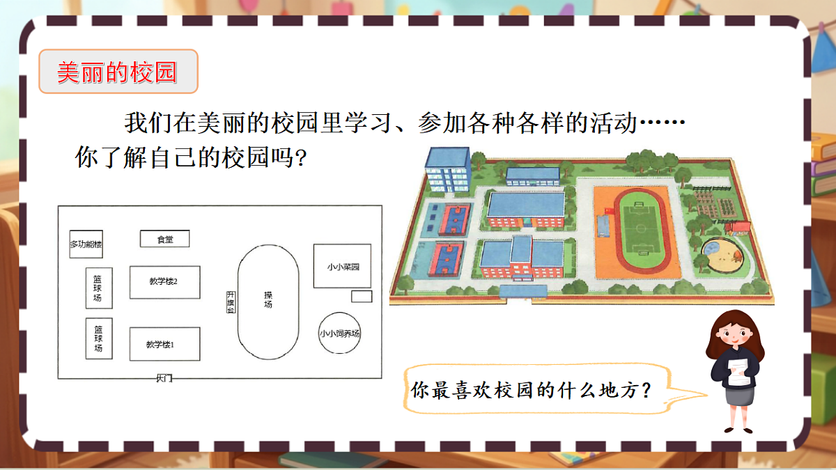 北师大版(2024)数学三上 综合实践 《记录我们的校园(1)》 课件第3页