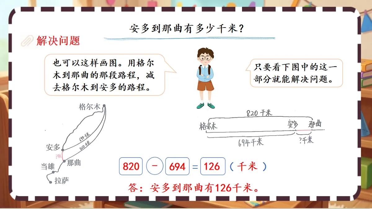 北师大版(2024)数学三上3. 5《里程表 》课件第6页