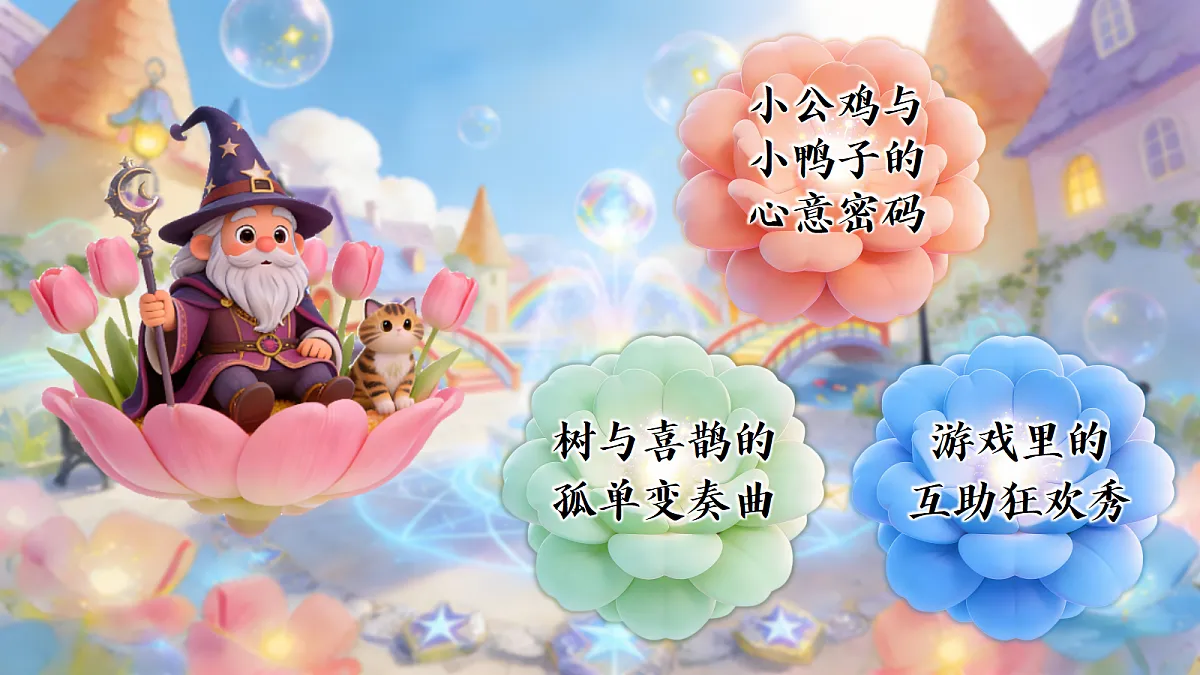 一下 第3单元 《树和喜鹊》【AI融合】第3页