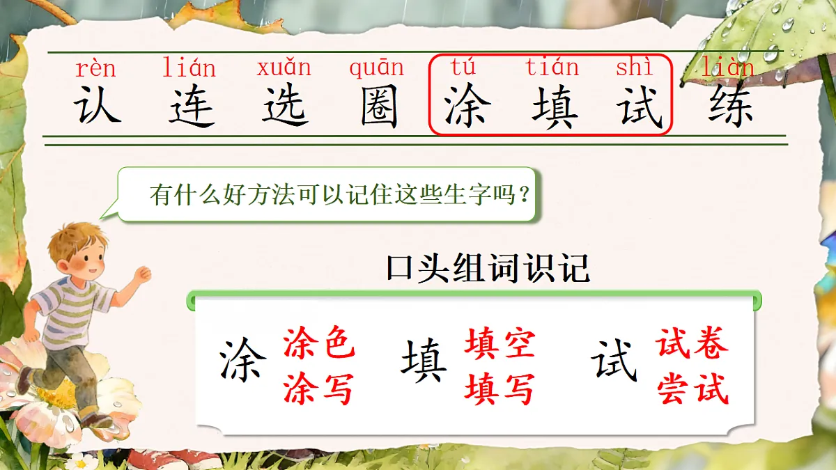 一下 第二单元《语文园地二》课件第8页
